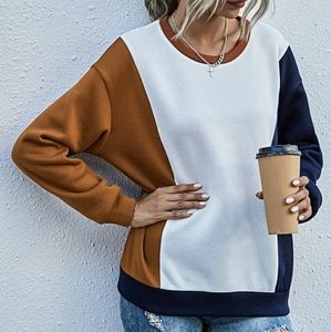 Color Block Drop Shoulder Top